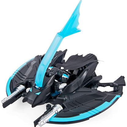 Spin Master Batman Bat-Tech Flyer mit 2x 10cm Actionfiguren von Batman und Mr. Freeze
