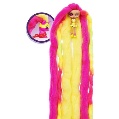 Spin Master Candylocks Puppe mit Tier und Haaraccesoire, 2er Pack, 2-fach sortiert