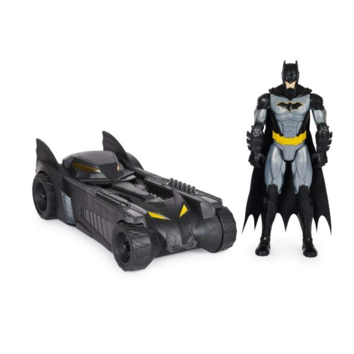 Spin Master DC Comics Bat-tech - Batmobil Fahrzeug und Gelenkfigur