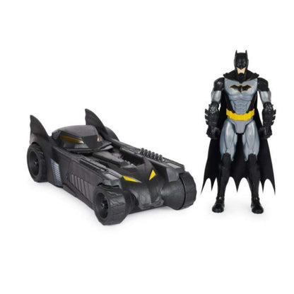 Spin Master DC Comics Bat-tech - Batmobil Fahrzeug und Gelenkfigur