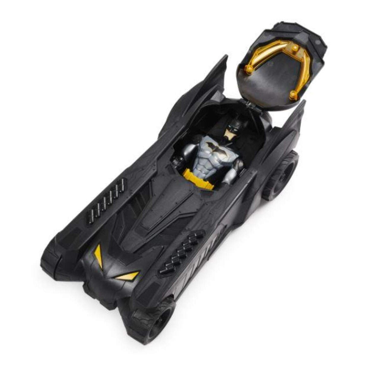 Spin Master DC Comics Bat-tech - Batmobil Fahrzeug und Gelenkfigur