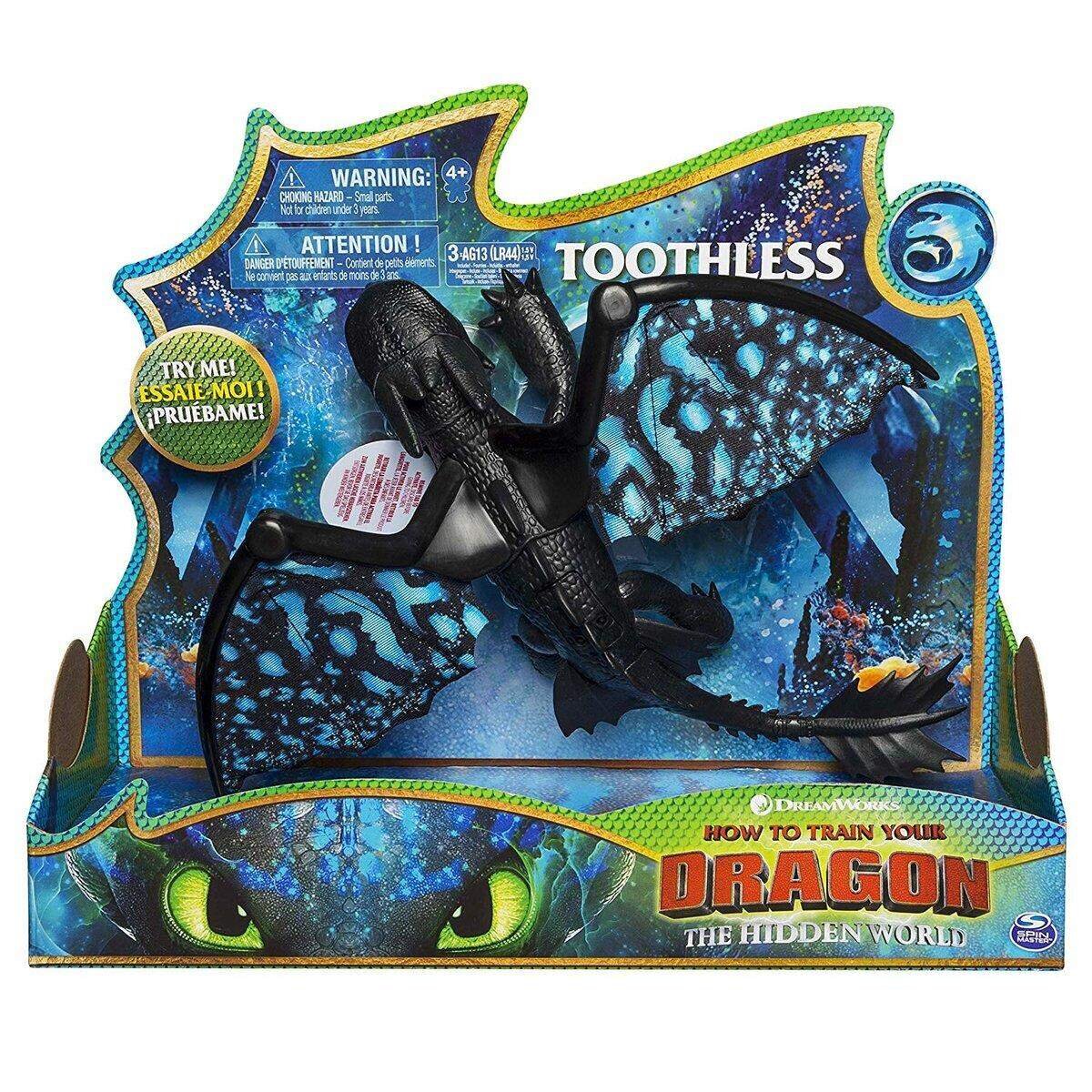 Spin Master Dragons 3 Actionfigur mit Sound- & Lichteffekten, sortiert