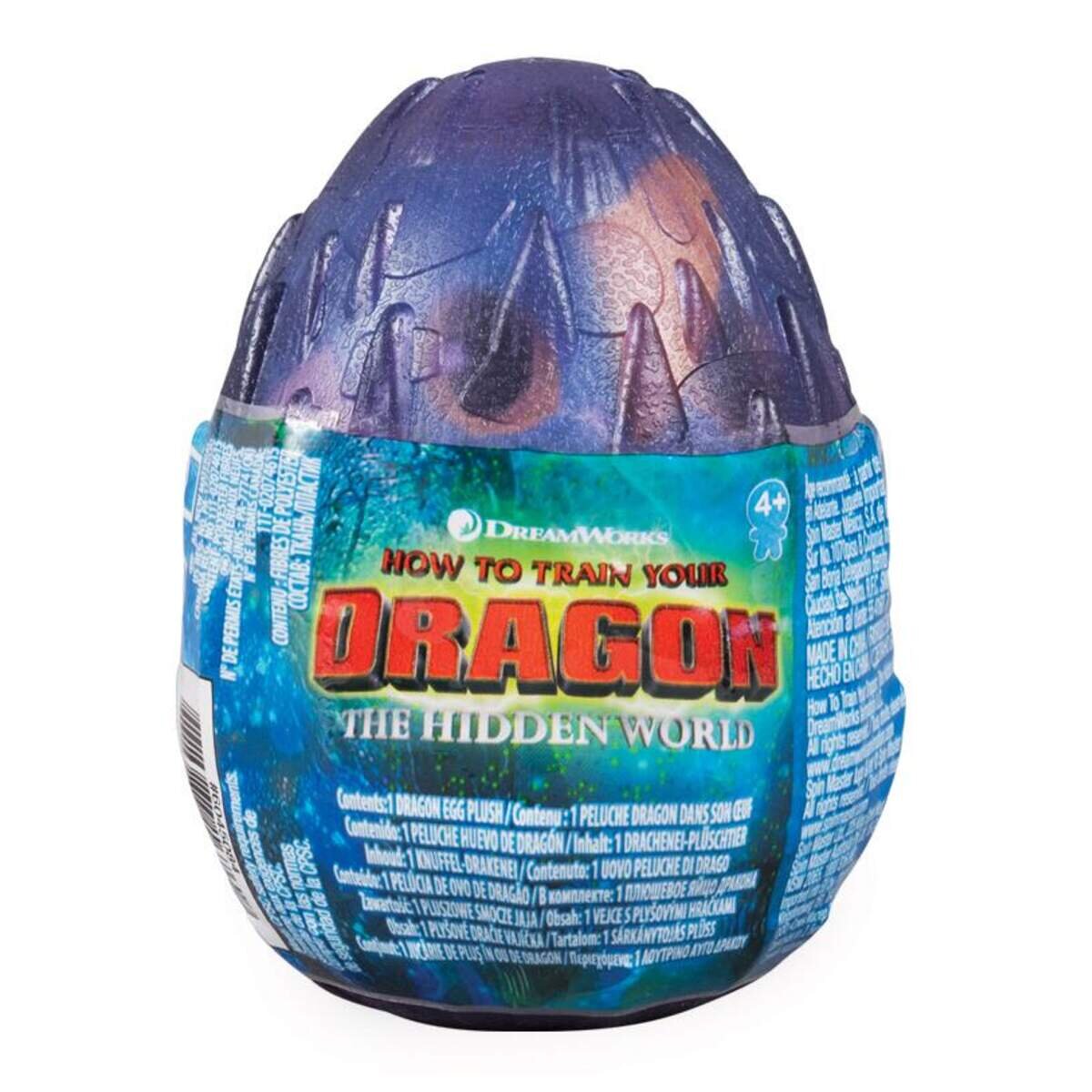 Spin Master Dreamworks Dragons Plüschfigur in Ei, sortiert