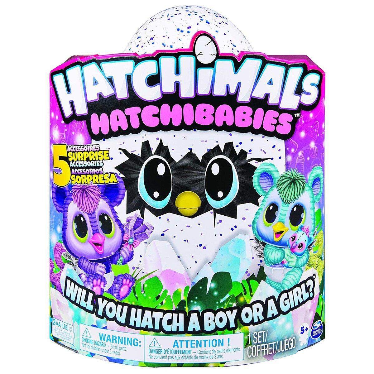 Spin Master Hatchimals Hatchibabies Kitsee 1 Stück, sortiert