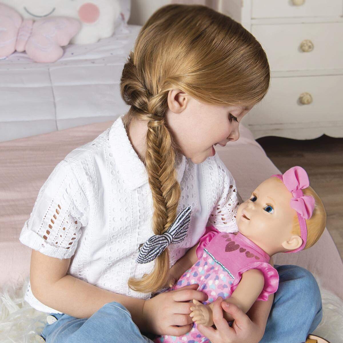 Spin Master Luvabella Newborn Blond interaktives Baby