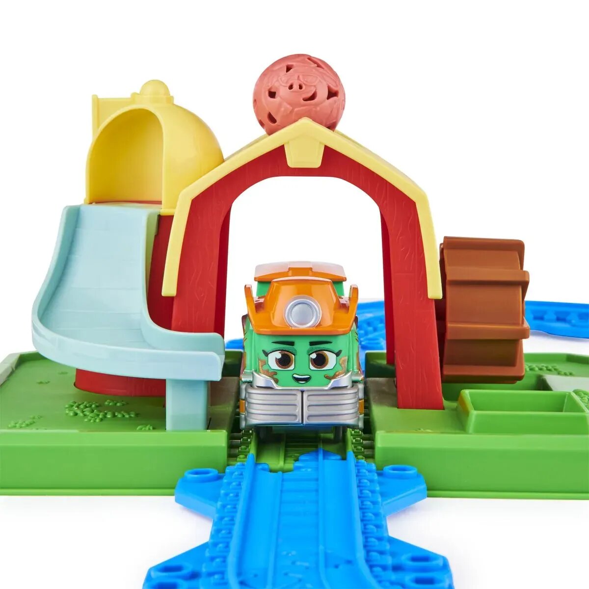 Spin Master Mighty Express Farmbahnhof mit Farm-Frieda