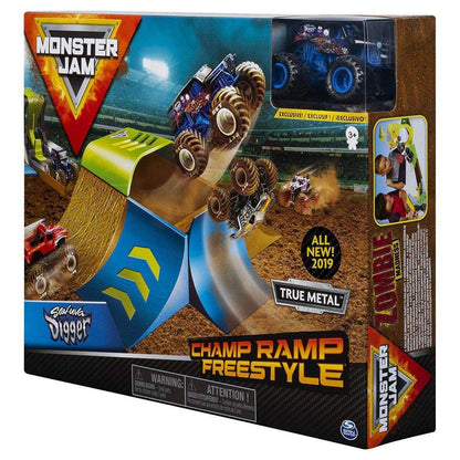 Spin Master Monster Jam Stunt Spielset, 1 Stück, sortiert