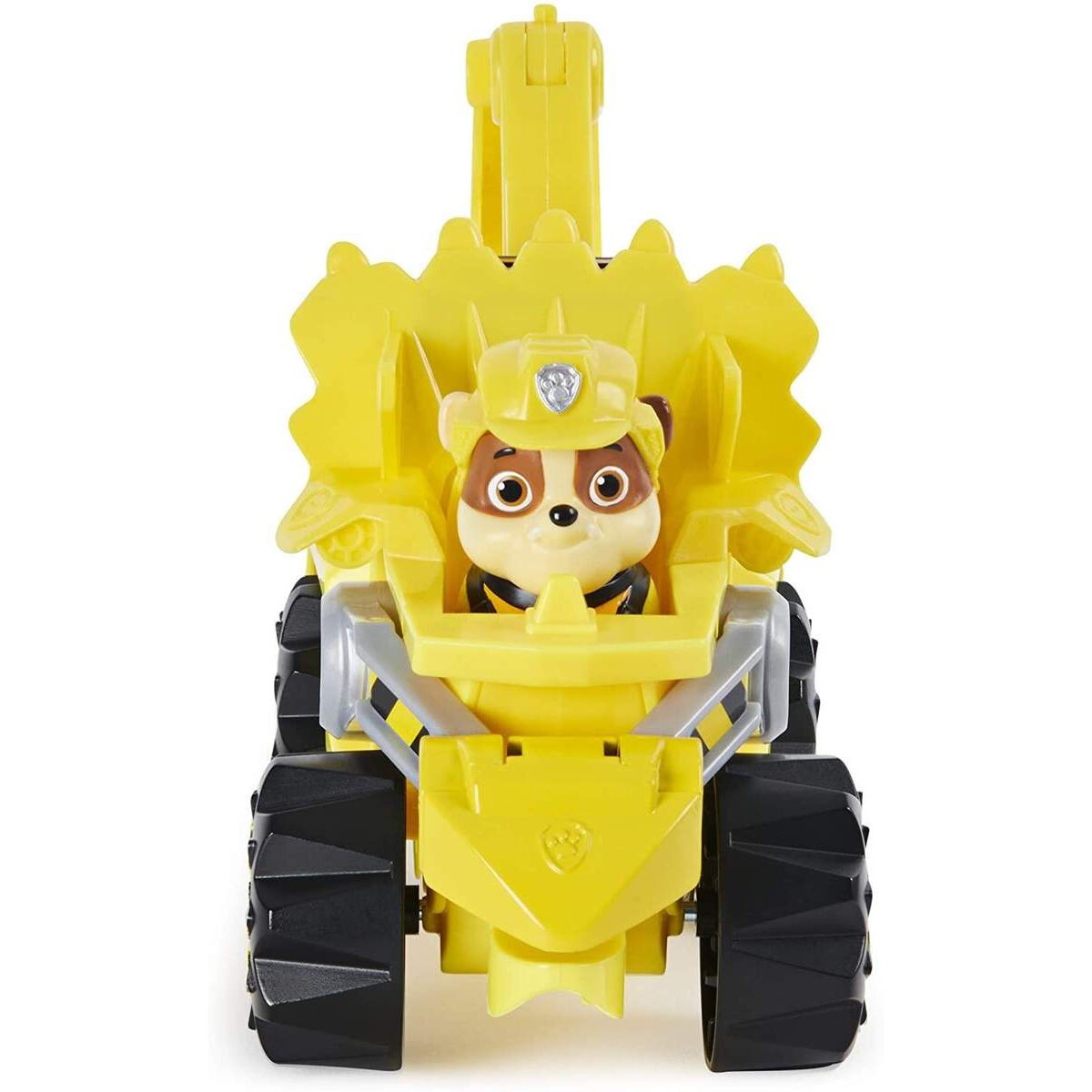 Spin Master Paw Patrol - Dino Rescue – Rubble – Set Charakter & Deluxe Fahrzeug