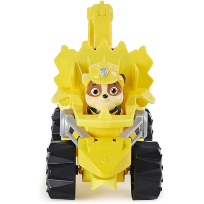 Spin Master Paw Patrol - Dino Rescue – Rubble – Set Charakter & Deluxe Fahrzeug