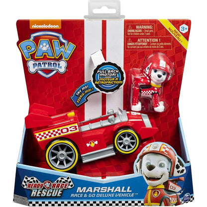 Spin Master Paw Patrol - Race &Go Deluxe Vehicle Marshall