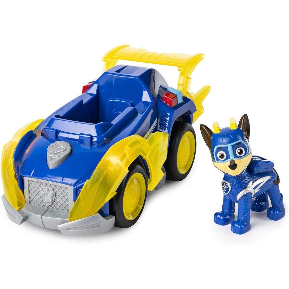 Spin Master Paw Patrol - Mighty Pups Fahrzeug mit Figur, 1 Set, 6-fach sortiert