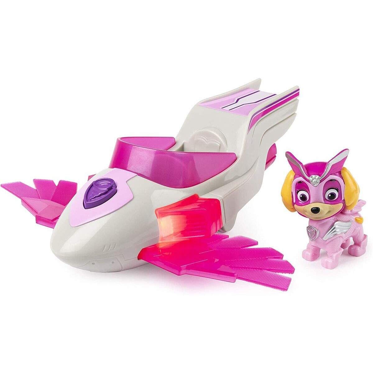 Spin Master Paw Patrol - Mighty Pups Fahrzeug mit Figur, 1 Set, 6-fach sortiert