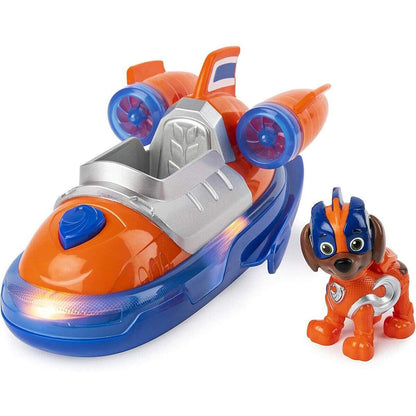 Spin Master Paw Patrol - Mighty Pups Fahrzeug mit Figur, 1 Set, 6-fach sortiert