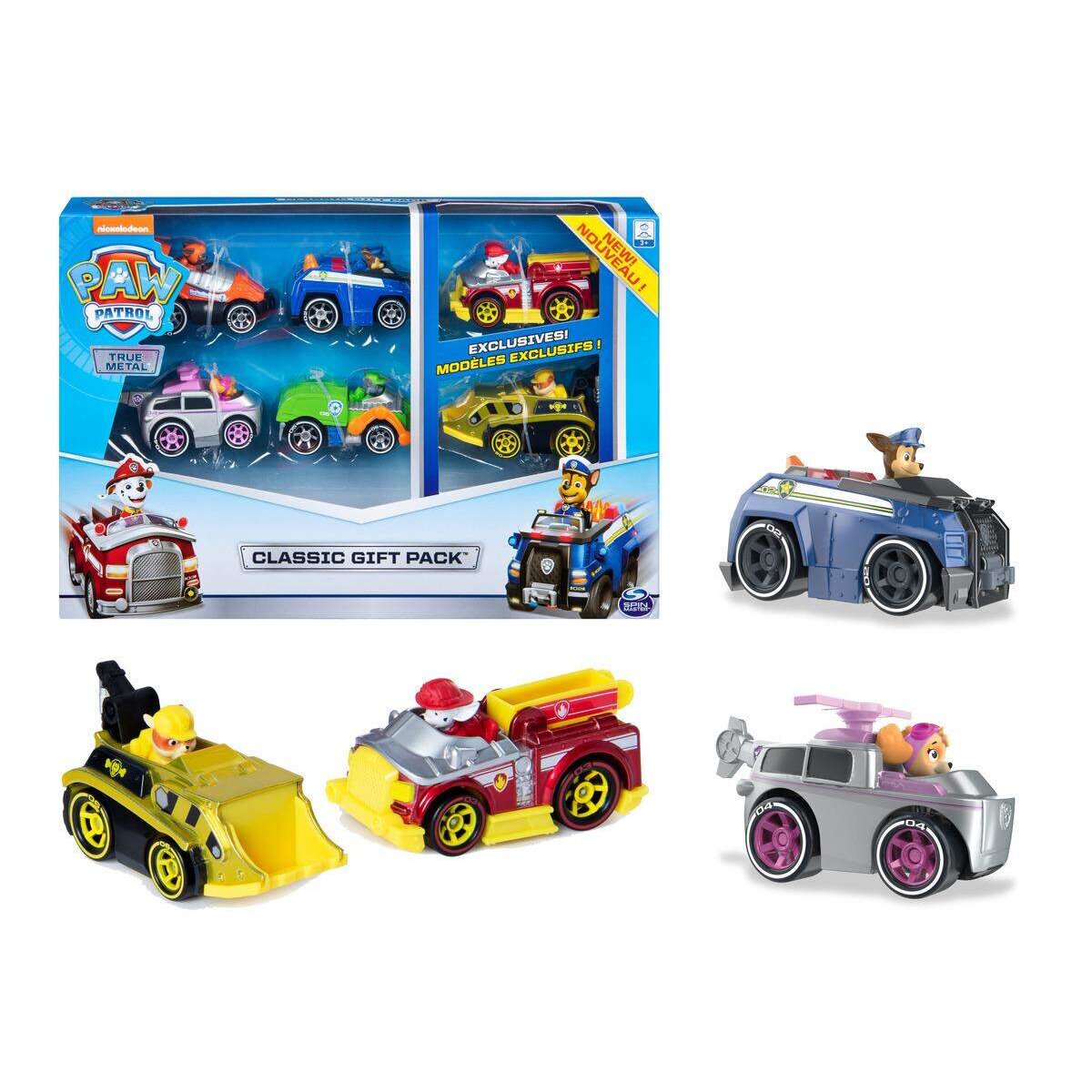 Spin Master Paw Patrol 6er Pack True Metal, Geschenkset