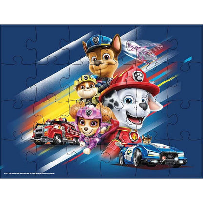 Spin Master Paw Patrol der Kinofilm - 3 Holzpuzzles in einer Holzbox