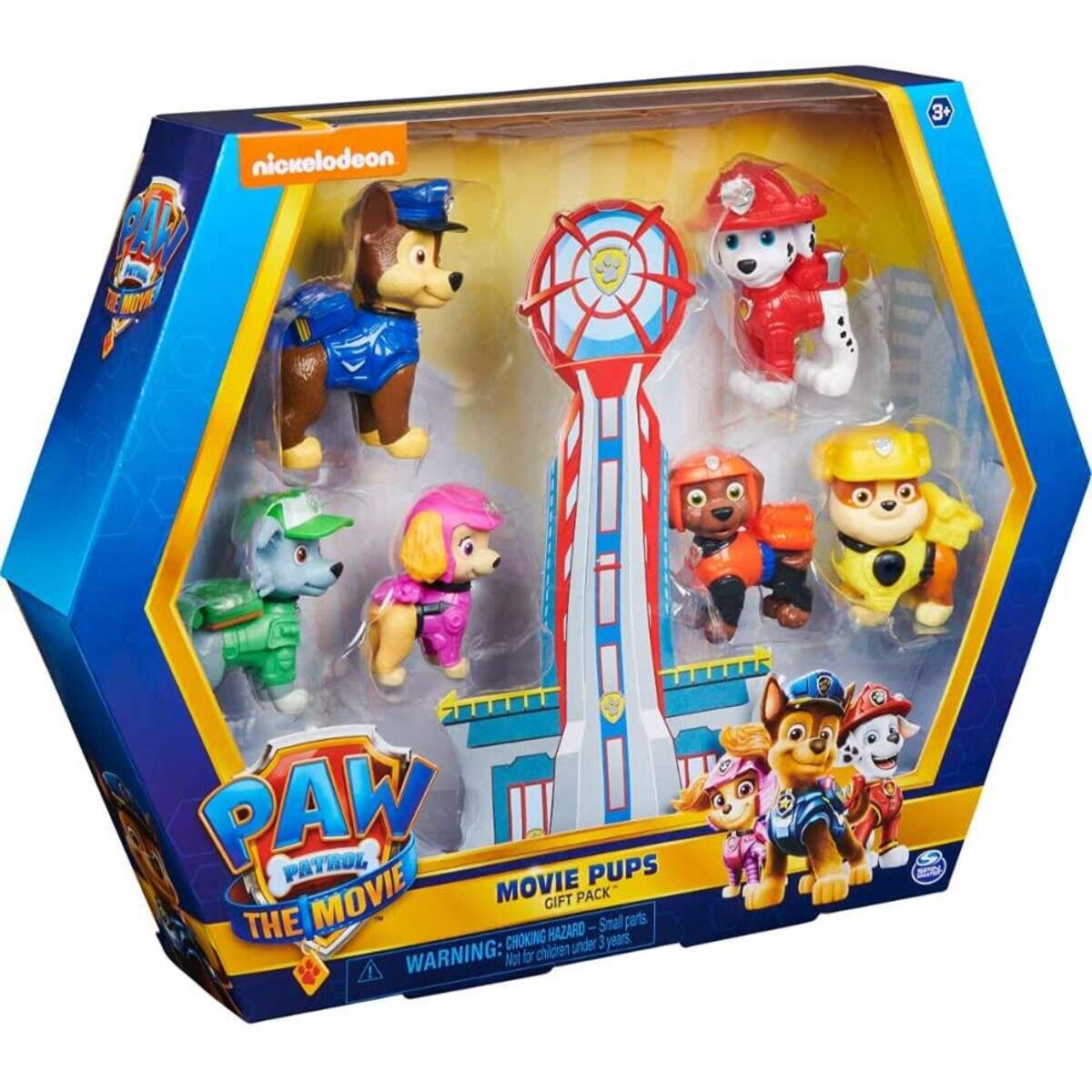 Spin Master Paw Patrol Geschenkset mit 6 Hero Pups Spielfiguren aus dem Kinofilm