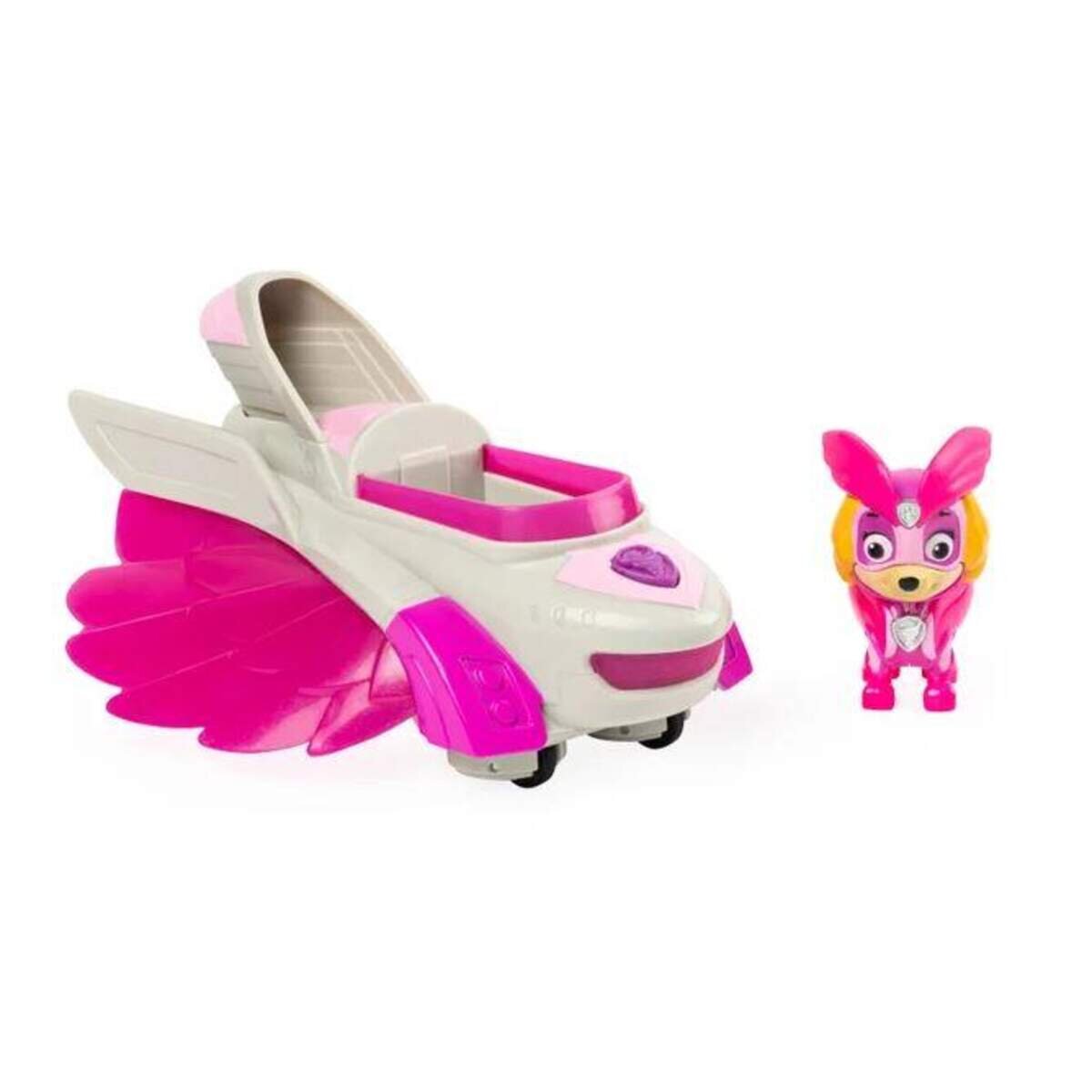 Spin Master Paw Patrol Mighty Pups Charged Up Fahrzeug, 1 Stück, 6-fach sortiert