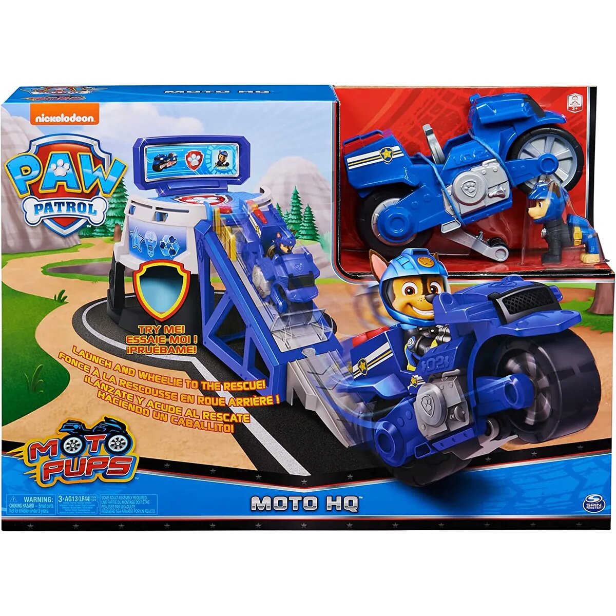 Spin Master Paw Patrol Moto Pups HQ-Spielset