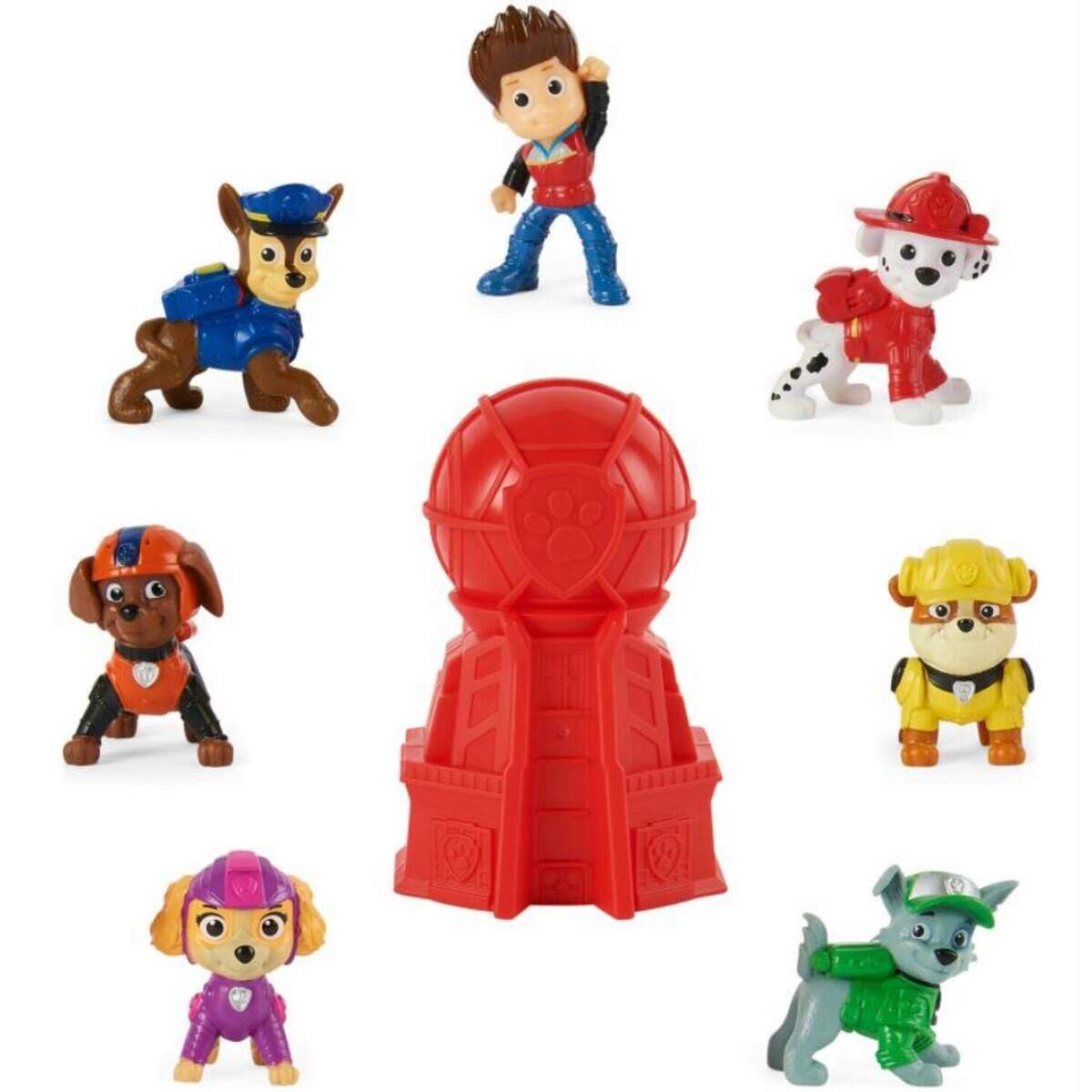 Spin Master Paw Patrol Movie Deluxe Mini Figuren, 1 Stück, 6-fach sortiert