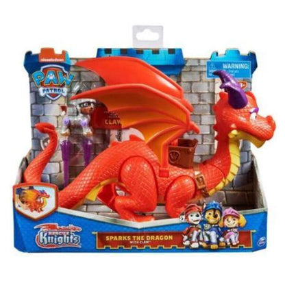 Spin Master Paw Patrol Rescue Knights Sparks the Dragon mit Flügeln