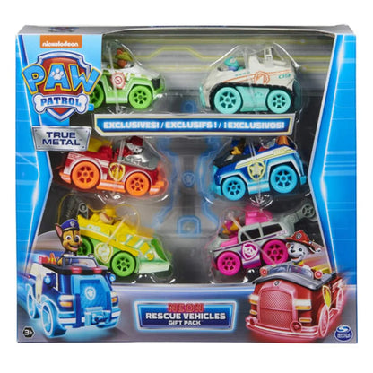 Spin Master Paw Patrol True Metal 6-Pack (Neon)