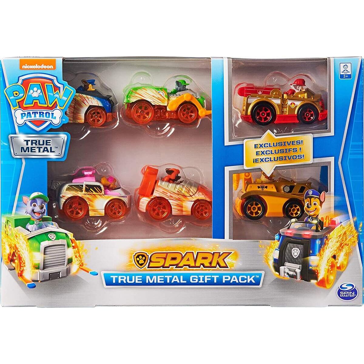 Spin Master Paw Patrol True Metal Geschenkset Spark