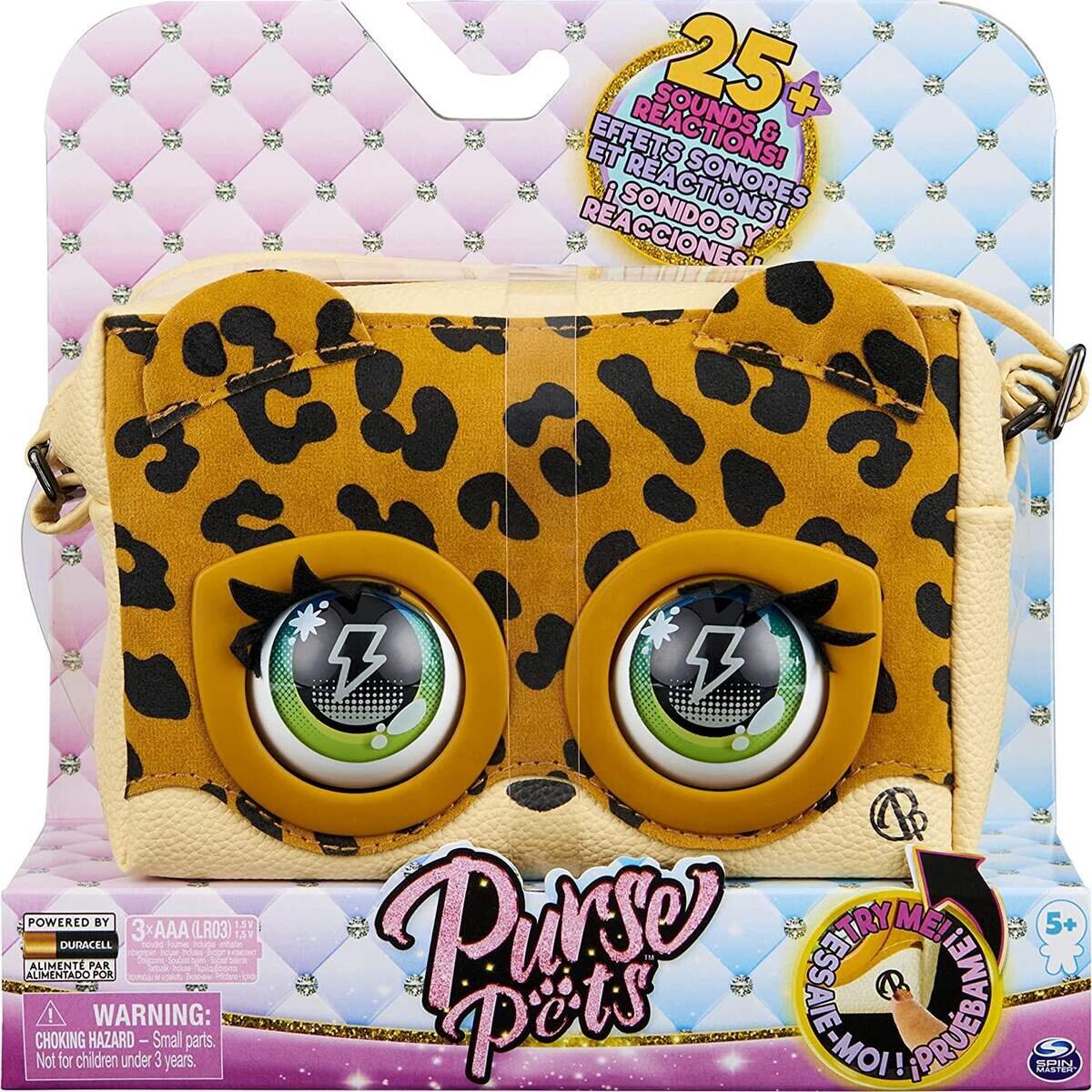 Spin Master Purse Pets Leoluxe Leopard Tasche