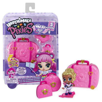 Spin Master Spin Master Hatchimals Pixies Vacay Style Sammelpüppchen, 1 Stück, 10-fach sortiert