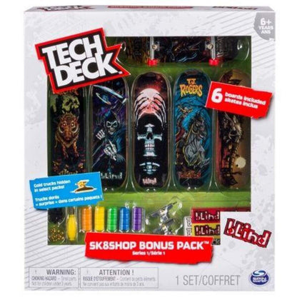 Spin Master Tech Deck Sk8shop Bonus Pack, 1 Packung, sortiert
