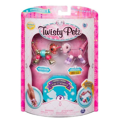 Spin Master Twisty Petz Spiel-& Bastelset Serie 1, 1 Packung, 4-fach sortiert