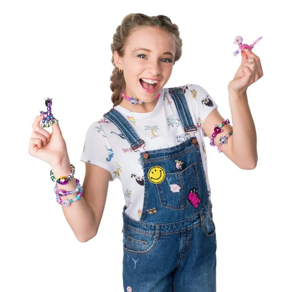 Spin Master Twisty Petz Spiel-& Bastelset Serie 1, 1 Packung, 4-fach sortiert