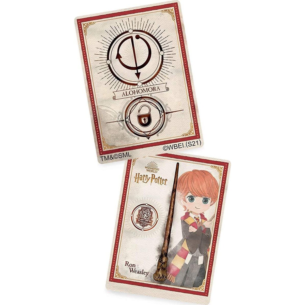 Spin Master Wizarding World Harry Potter - Ron Weasley Zauberstab mit Zauberspruch-Karte