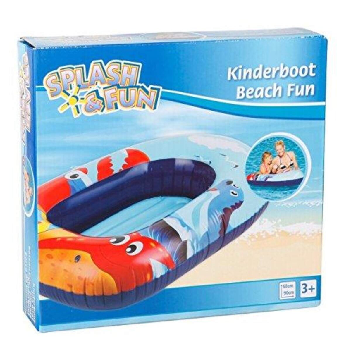 Splash & Fun Kinderboot Beach Fun 95 x 60 cm