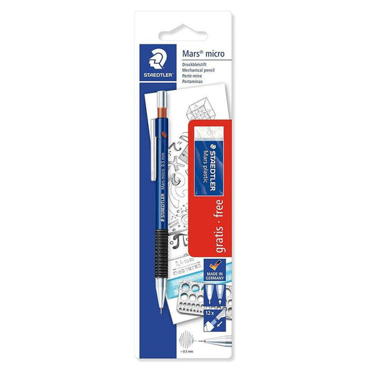 STAEDTLER® Druckbleistift, Drehbleistift Mars® micro Druckbleistift 775 + Mars plastic