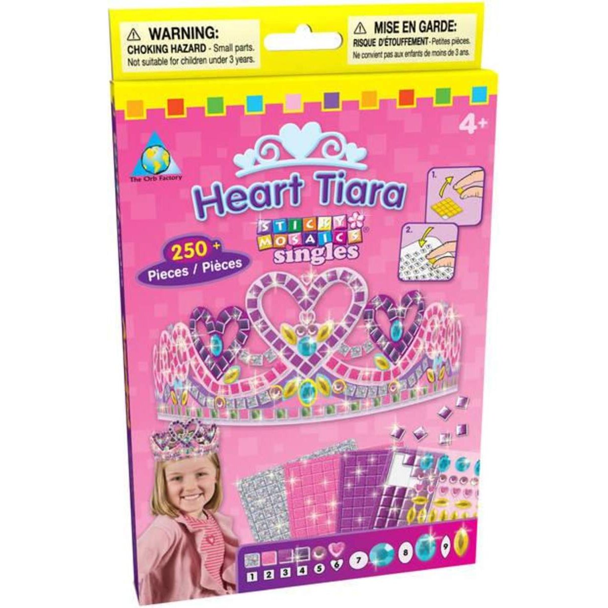 Sticky Mosaics Herz Diadem
