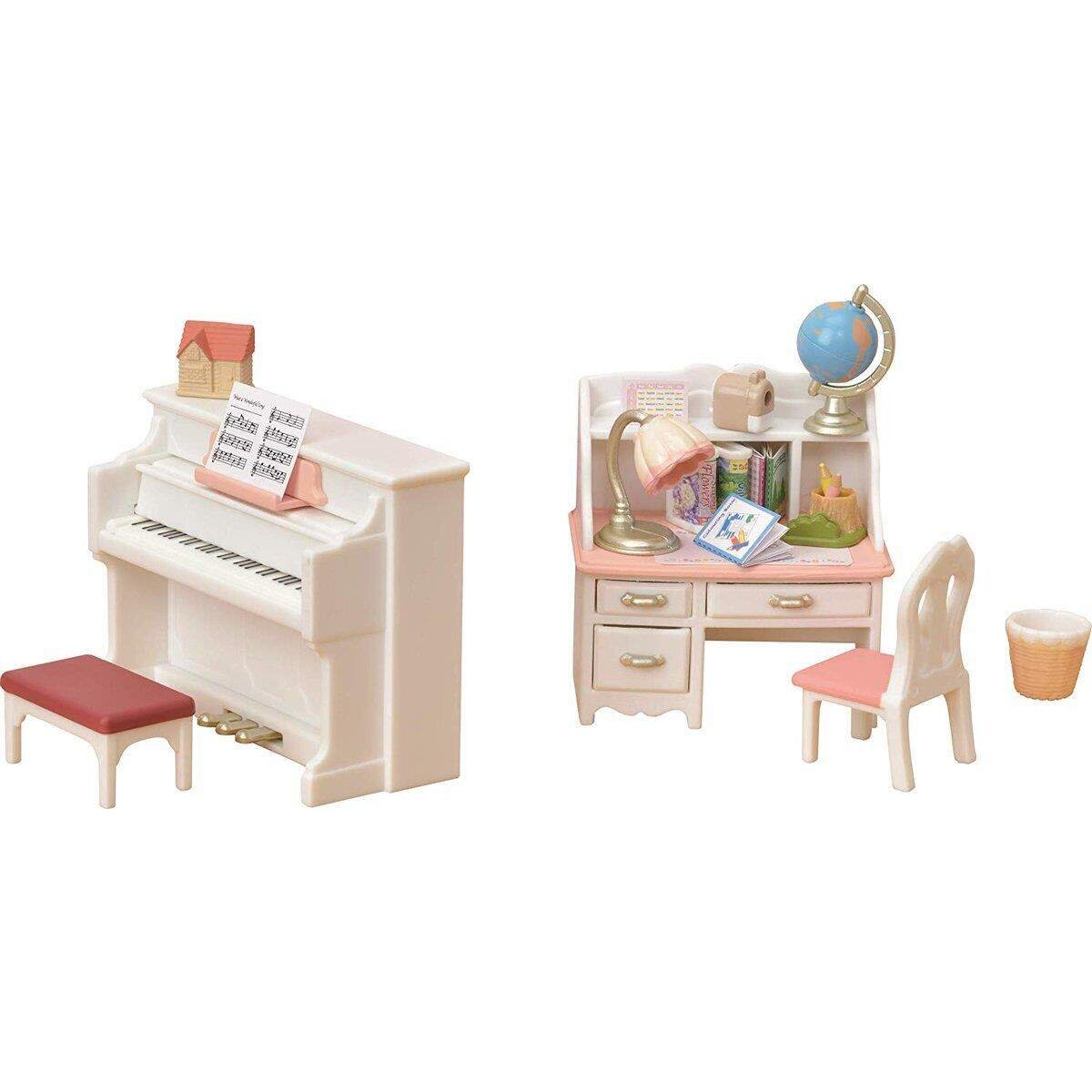 Sylvanian Families Klavier- und Schreibtisch-Set