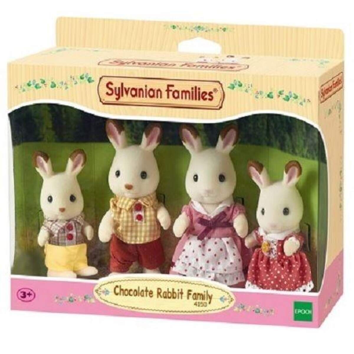 Sylvanian Families Schokoladenhasen Familie Löffel