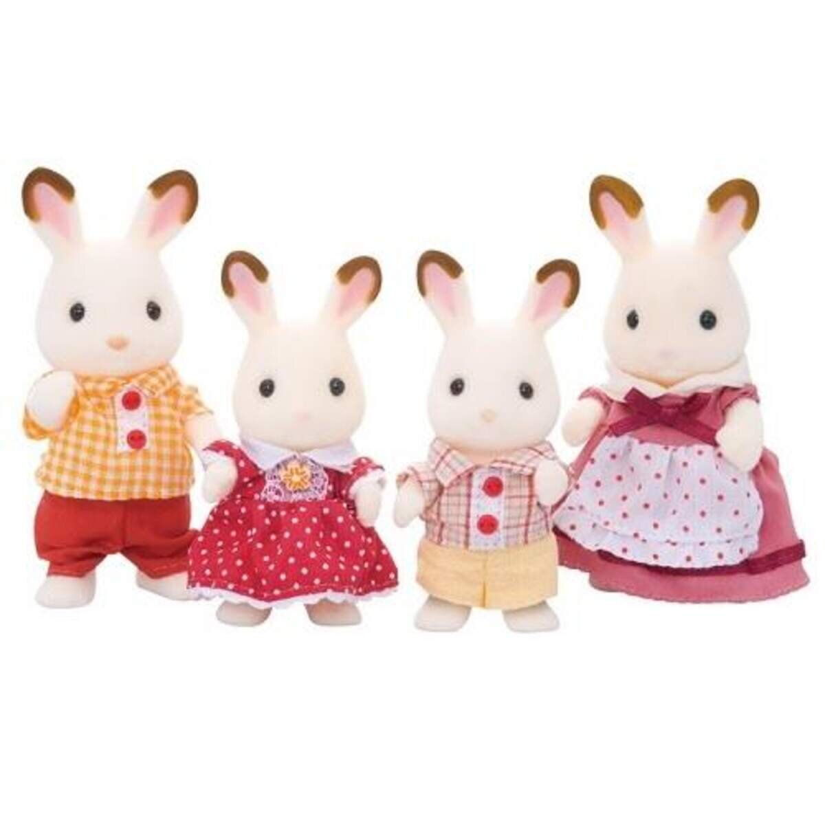 Sylvanian Families Schokoladenhasen Familie Löffel