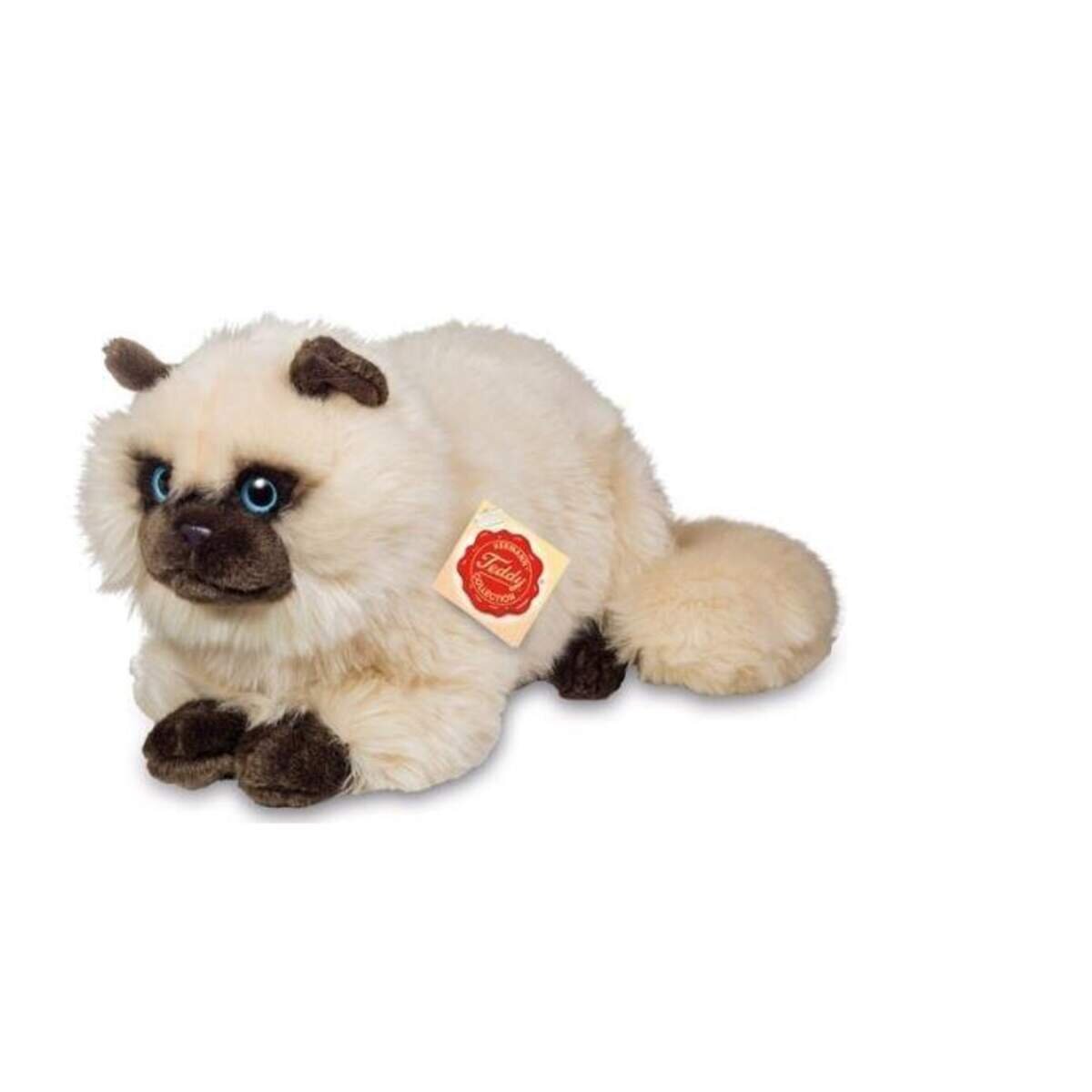 Teddy Hermann Siamkatze liegend 36 cm