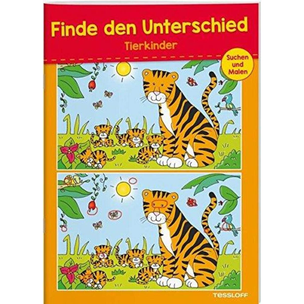 Tessloff Finde den Unterschied - Tierkinder