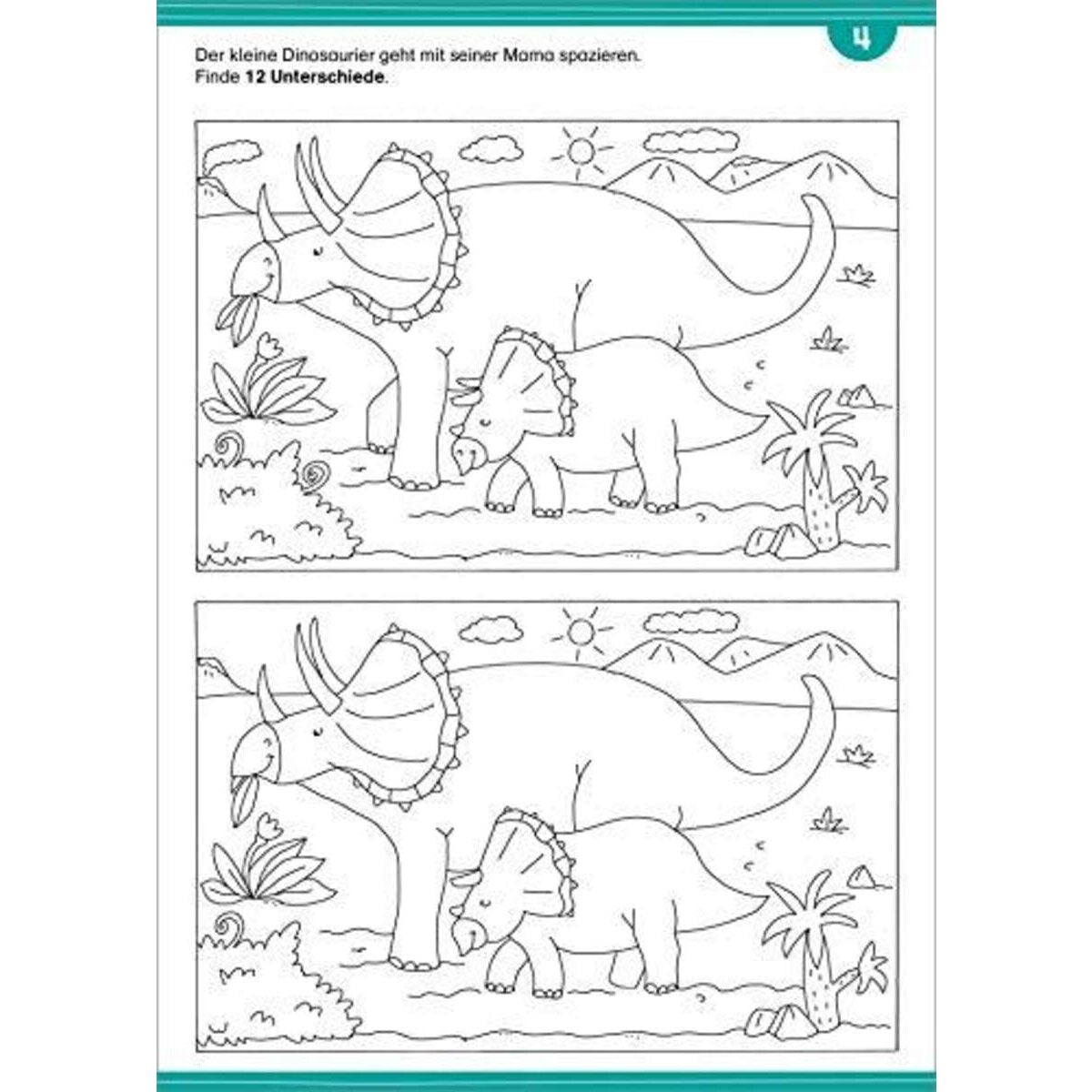 Tessloff Finde den Unterschied. Dinosaurier