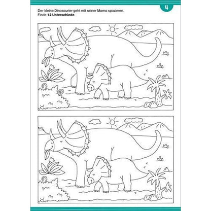 Tessloff Finde den Unterschied. Dinosaurier