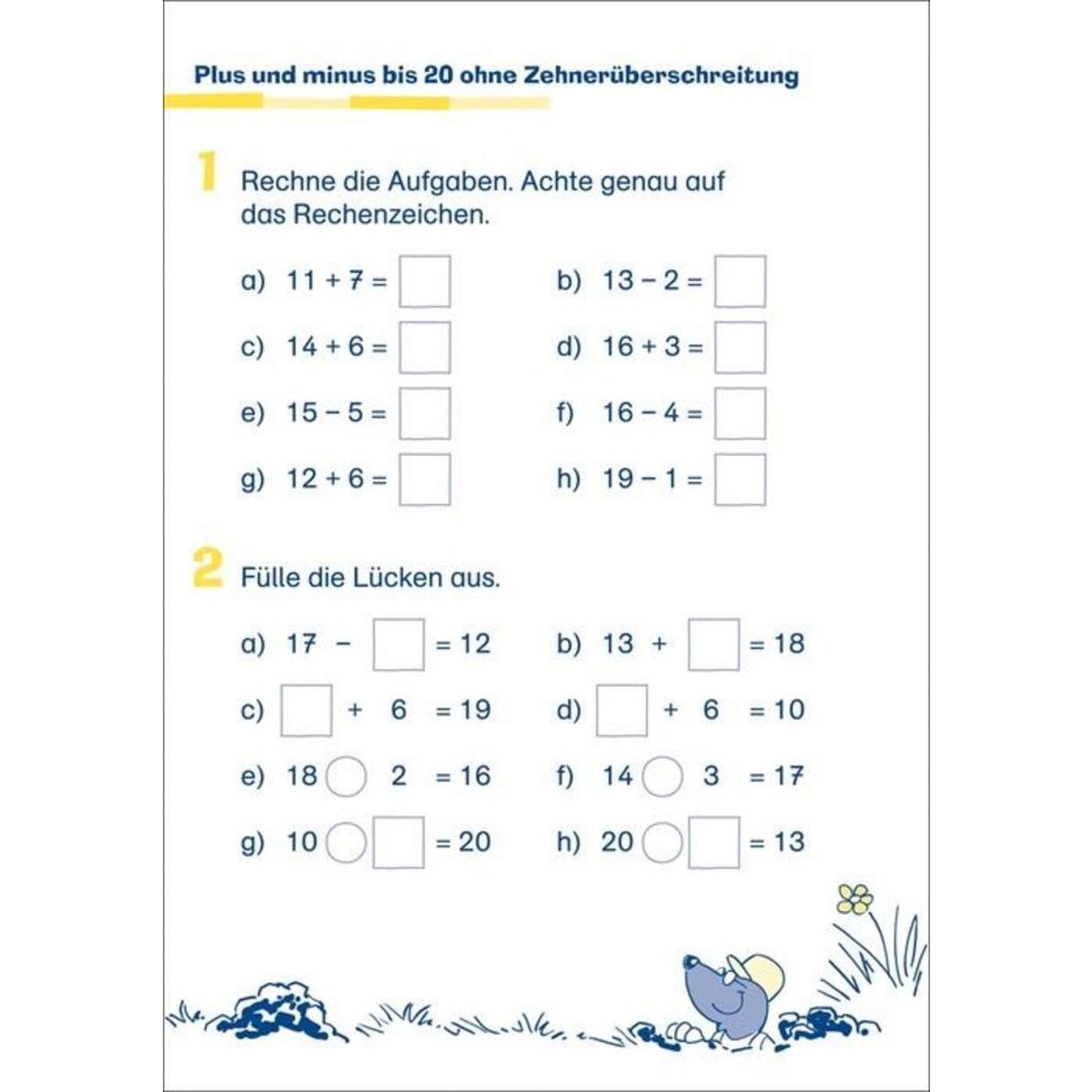 Tessloff Übungsblock Mathe 1. Klasse
