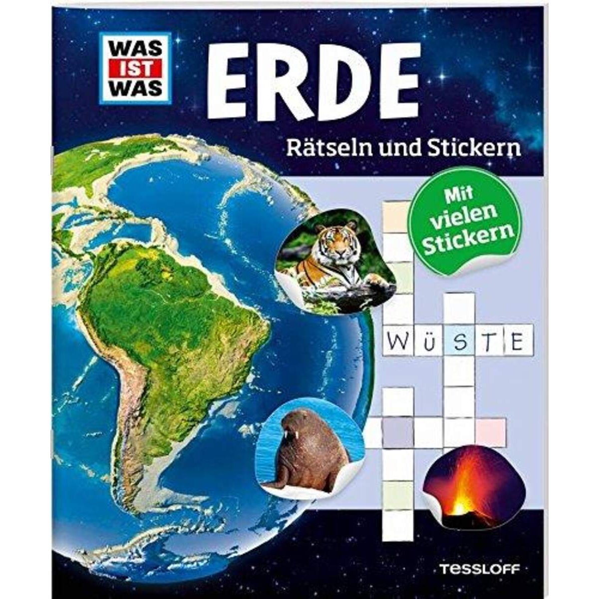 Tessloff WAS IST WAS Rätselhefte - Erde: Rätseln und Stickern