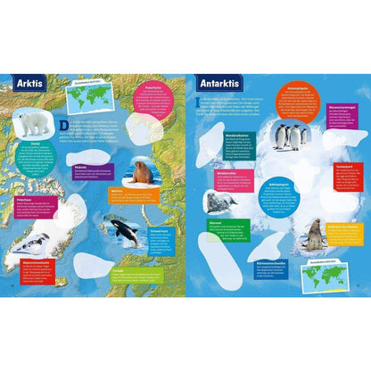 Tessloff WAS IST WAS Stickeratlas - Tiere: 200+ Sticker