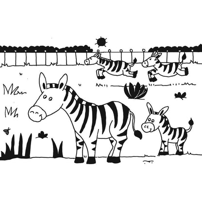 Tessloff Zaubermalbuch. Im Zoo