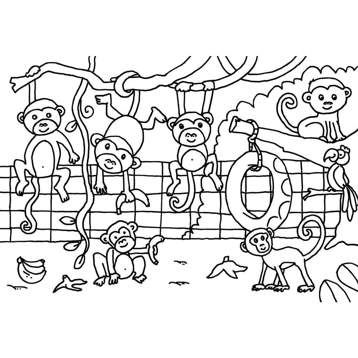 Tessloff Zaubermalbuch. Im Zoo