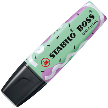 Textmarker - STABILO BOSS ORIGINAL Pastel by Ju Schnee - Einzelstift - Hauch von Minzgrün