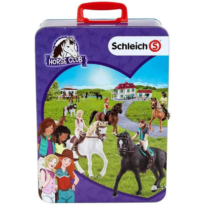 Theo Klein - Schleich® Horse Club Metall-Sammelkoffer, für 10 Pferde, Spielzeug
