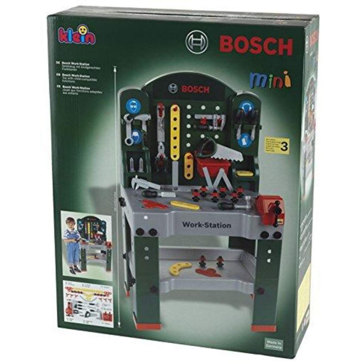 Theo Klein BOSCH Workstation Werkbank 60 x 78 cm